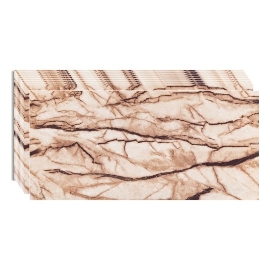 Set 10 panouri decorative, Autoadeziv, suprafata acoperita 1.8 m2, Naimeed D3498, 30x60 cm, Marmura Crem Set 10 panouri decorative, Autoadeziv, suprafata acoperita 1.8 m2, Naimeed D3498, 30x60 cm, Marmura Crem