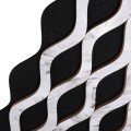 Set 3 Panouri riflaj acustic decorativ, MDF si pasla, Naimeed D6238, 240x30x1.8cm, Alb Set 3 Panouri riflaj acustic decorativ, MDF si pasla, Naimeed D6238, 240x30x1.8cm, Alb