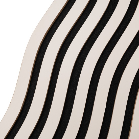 Set 3 Panouri riflaj acustic decorativ, MDF si pasla, Naimeed D6247, 240x30x1.8cm, Gri Set 3 Panouri riflaj acustic decorativ, MDF si pasla, Naimeed D6247, 240x30x1.8cm, Gri
