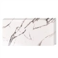 Set 6 panouri decorative, Naimeed D6570, Autoadeziv, aspect lucios, suprafata acoperita 1.08 mp, 30x60 cm, Marmura Alba