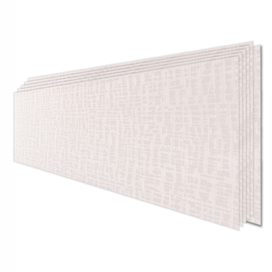 Set 6 panouri decorative, Naimeed D6578, Autoadeziv, aspect mat, suprafata acoperita 1.08 mp, 30x60 cm, Gri