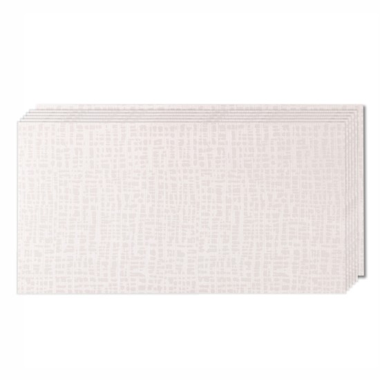 Set 6 panouri decorative, Naimeed D6578, Autoadeziv, aspect mat, suprafata acoperita 1.08 mp, 30x60 cm, Gri