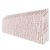 Set 6 panouri decorative, Naimeed D6580, Autoadeziv, aspect mat, suprafata acoperita 1.08 mp, 30x60 cm, Maro
