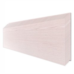 Set 6 panouri decorative, Naimeed D6581, Autoadeziv, aspect mat, suprafata acoperita 1.08 mp, 30x60 cm, Crem