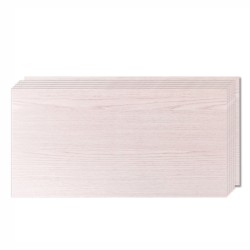 Set 6 panouri decorative, Naimeed D6581, Autoadeziv, aspect mat, suprafata acoperita 1.08 mp, 30x60 cm, Crem