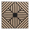 Set 5 Panouri riflaje acustice decorative, MDF si pasla, Naimeed D6769, 60x60x1.8cm, Stejar inchis Set 5 Panouri riflaje acustice decorative, MDF si pasla, Naimeed D6769, 60x60x1.8cm, Stejar inchis