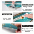 Set 6 panouri decorative autoadezive cu folie de aluminiu, efect marmura, suprafata acoperita 1.08 m², Naimeed D7126, 60x30 cm, Gri inchis Set 6 panouri decorative autoadezive cu folie de aluminiu, efect marmura, suprafata acoperita 1.08 m², Naimeed D7126, 60x30 cm, Gri inchis