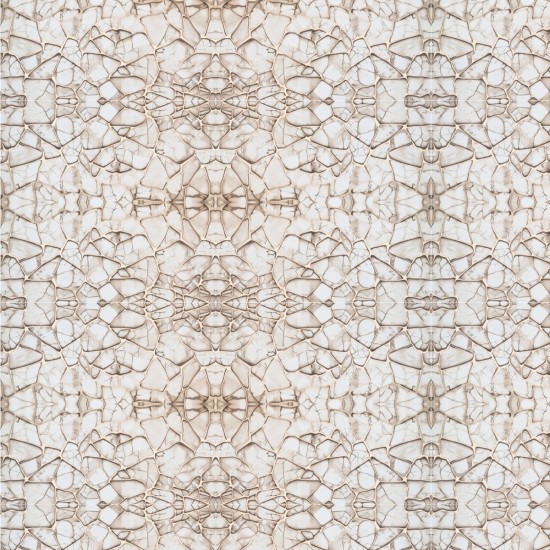 Set 6 panouri decorative autoadezive cu folie de aluminiu, efect marmura,  suprafata acoperita 1.08 m², Naimeed D7120, 60x30 cm, Bej