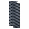 Set 3 Panouri riflaj acustic decorativ, MDF si pasla, Naimeed D6246, 240x30x1.8cm, Gri Inchis Set 3 Panouri riflaj acustic decorativ, MDF si pasla, Naimeed D6246, 240x30x1.8cm, Gri Inchis
