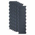 Set 6 Panouri riflaj acustic decorativ, MDF si pasla, Naimeed D6246, 240x30x1.8cm, Gri Inchis Set 6 Panouri riflaj acustic decorativ, MDF si pasla, Naimeed D6246, 240x30x1.8cm, Gri Inchis