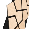 Set 5 Panouri riflaje acustice decorative, HDF si pasla, Naimeed D6755, 85x48x1.8cm, Stejar Set 5 Panouri riflaje acustice decorative, HDF si pasla, Naimeed D6755, 85x48x1.8cm, Stejar