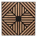 Set 5 Panouri riflaje acustice decorative, MDF si pasla, Naimeed D6770, 60x60x1.8cm, Stejar inchis Set 5 Panouri riflaje acustice decorative, MDF si pasla, Naimeed D6770, 60x60x1.8cm, Stejar inchis