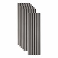 Set 6 Panouri riflaj acustic decorativ, MDF si pasla, Naimeed D7101, 270x30x1.8cm, Gri Set 6 Panouri riflaj acustic decorativ, MDF si pasla, Naimeed D7101, 270x30x1.8cm, Gri