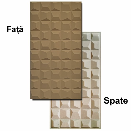 Set 5 x Panou Decorativ 3D, Naimeed D5770, ultrausor, design elegant, PU, 120 x 60 x 2.5 cm, Maro Set 5 x Panou Decorativ 3D, Naimeed D5770, ultrausor, design elegant, PU, 120 x 60 x 2.5 cm, Maro