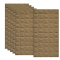Set 6 x Panou Decorativ 3D, Naimeed D5770, ultrausor, design elegant, PU, 120 x 60 x 2.5 cm, Maro Set 6 x Panou Decorativ 3D, Naimeed D5770, ultrausor, design elegant, PU, 120 x 60 x 2.5 cm, Maro