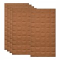 Set 5 x Panou Decorativ 3D, Naimeed D5771, ultrausor, design elegant, PU, 120 x 60 x 2.5 cm, Caramiziu Set 5 x Panou Decorativ 3D, Naimeed D5771, ultrausor, design elegant, PU, 120 x 60 x 2.5 cm, Caramiziu