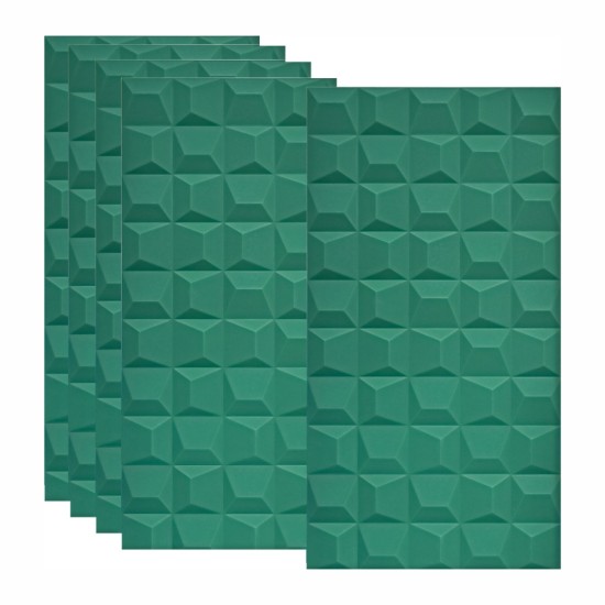 Set 5 x Panou Decorativ 3D, Naimeed D5772, ultrausor, design elegant, PU, 120 x 60 x 2.5 cm, Turcoaz Set 5 x Panou Decorativ 3D, Naimeed D5772, ultrausor, design elegant, PU, 120 x 60 x 2.5 cm, Turcoaz