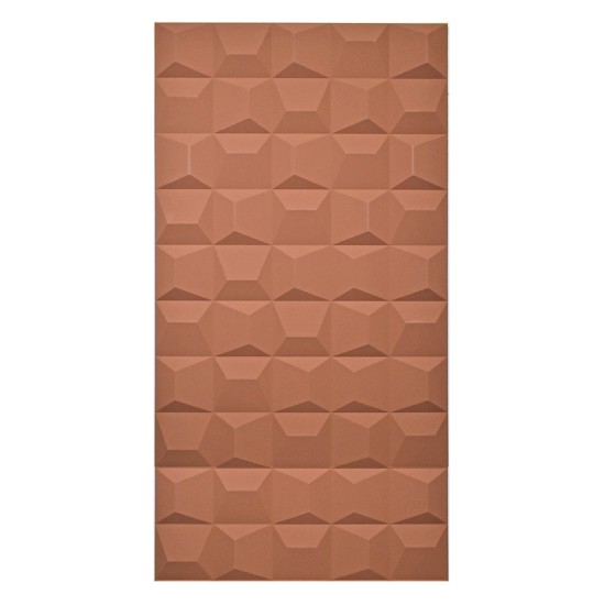 Set 5 x Panou Decorativ 3D, Naimeed D5773, ultrausor, design elegant, PU, 120 x 60 x 2.5 cm, Caramiziu inchis Set 5 x Panou Decorativ 3D, Naimeed D5773, ultrausor, design elegant, PU, 120 x 60 x 2.5 cm, Caramiziu inchis