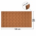Set 5 x Panou Decorativ 3D, Naimeed D5779, ultrausor, design elegant, PU, 120 x 60 x 2.5 cm, Portocaliu Set 5 x Panou Decorativ 3D, Naimeed D5779, ultrausor, design elegant, PU, 120 x 60 x 2.5 cm, Portocaliu