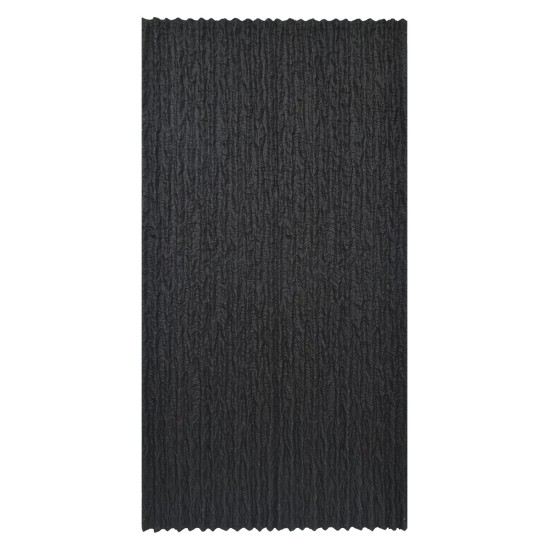 Set 6 x Panou Decorativ 3D, Naimeed D5785, ultrausor, design modern, PU, 120 x 60 x 2.5 cm, Negru