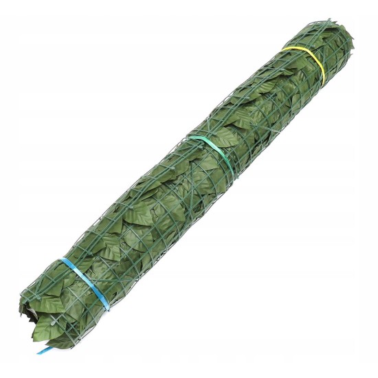 Plasa gard, frunze artificiale, Naimeed D7219, paravan pentru balcon, terasa si gard, 100x300 cm, Verde Plasa gard, frunze artificiale, Naimeed D7219, paravan pentru balcon, terasa si gard, 100x300 cm, Verde