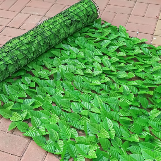 Plasa gard, frunze artificiale, Naimeed D4958, paravan pentru balcon, terasa si gard, Verde Deschis Plasa gard, frunze artificiale, Naimeed D4958, paravan pentru balcon, terasa si gard, Verde Deschis