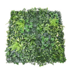 Panou verde din plante artificiale, Naimeed D4961, 100x100cm