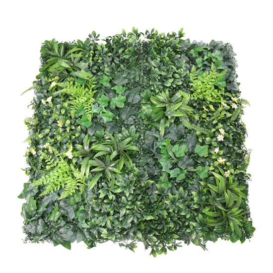 Panou verde din plante artificiale, Naimeed D4961, 100x100cm