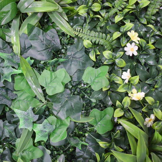 Panou verde din plante artificiale, Naimeed D4961, 100x100cm