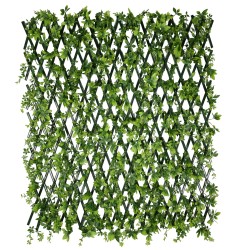 Paravan verde artificial, extensibil, Naimeed D5574, Verde