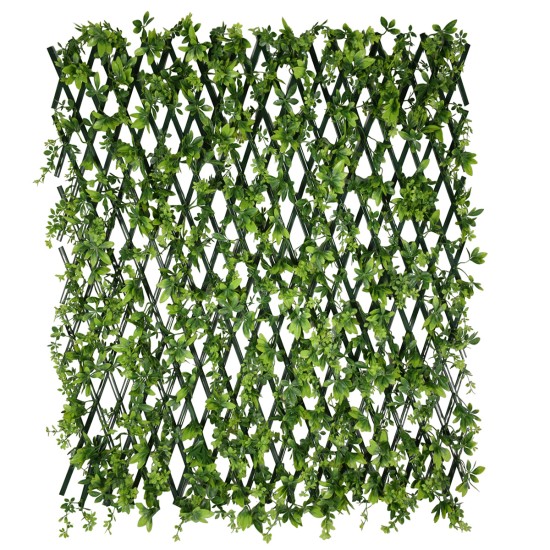 Paravan verde artificial, extensibil, Naimeed D5574, Verde