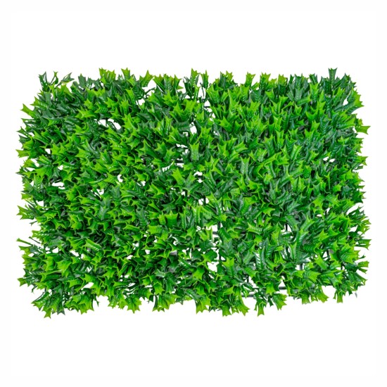 Panou din plante artificiale, cu frunze, Naimeed D5900, Verde, 600x400mm Panou din plante artificiale, cu frunze, Naimeed D5900, Verde, 600x400mm