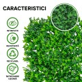Panou din plante artificiale, cu frunze, Naimeed D5900, Verde, 600x400mm Panou din plante artificiale, cu frunze, Naimeed D5900, Verde, 600x400mm
