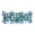 Panou din plante artificiale cu flori, Naimeed D5908, Albastru, 250x100mm Panou din plante artificiale cu flori, Naimeed D5908, Albastru, 250x100mm