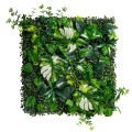 Panou din plante artificiale, cu frunze, Naimeed D7216, Verde, 50X50 cm Panou din plante artificiale, cu frunze, Naimeed D7216, Verde, 50X50 cm