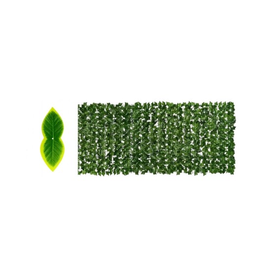 Plasa gard, frunze artificiale, Naimeed D7218, paravan pentru balcon, terasa si gard, 100x300 cm, Verde Plasa gard, frunze artificiale, Naimeed D7218, paravan pentru balcon, terasa si gard, 100x300 cm, Verde