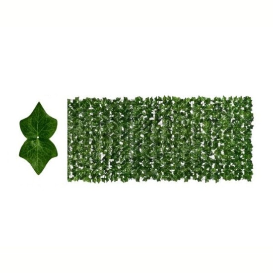 Plasa gard, frunze artificiale, Naimeed D7219, paravan pentru balcon, terasa si gard, 100x300 cm, Verde Plasa gard, frunze artificiale, Naimeed D7219, paravan pentru balcon, terasa si gard, 100x300 cm, Verde