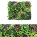 Panou din plante artificiale,cu frunze, Naimeed D7478, Multicolor, 100x100 cm