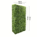 Gard din plante artificiale/ imitatie gard viu, cu structura din metal, Naimeed D7460, dimensiuni 206x105x33cm