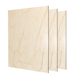 Set 3 panouri carbune de bambus, Naimeed D6499 ultrarezistent, ignifug 122x80cm, 5mm grosime, tehnologie moderna, rezistent la umezeala