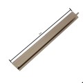 Set 3 profile tip H, pentru imbinarea panourilor cristal carbon si carbune de bambus, Naimeed D6300, aluminiu, 300x0.5cm, Bronz Set 3 profile tip H, pentru imbinarea panourilor cristal carbon si carbune de bambus, Naimeed D6300, aluminiu, 300x0.5cm, Bronz