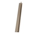 Set 3 profile tip H, pentru imbinarea panourilor cristal carbon si carbune de bambus, Naimeed D6300, aluminiu, 300x0.5cm, Bronz Set 3 profile tip H, pentru imbinarea panourilor cristal carbon si carbune de bambus, Naimeed D6300, aluminiu, 300x0.5cm, Bronz