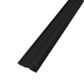 Set 3 profile aluminiu pentru finisarea panourilor cristal carbon si carbune de bambus, Naimeed D6307, 300x0.5cm, Negru Set 3 profile aluminiu pentru finisarea panourilor cristal carbon si carbune de bambus, Naimeed D6307, 300x0.5cm, Negru