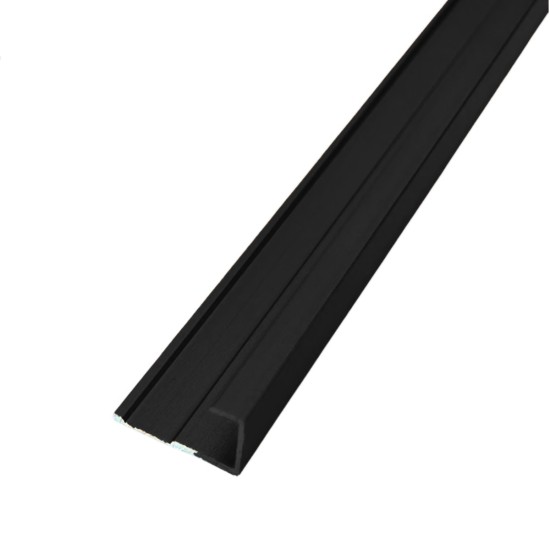 Set 3 profile aluminiu pentru finisarea panourilor cristal carbon si carbune de bambus, Naimeed D6307, 300x0.5cm, Negru Set 3 profile aluminiu pentru finisarea panourilor cristal carbon si carbune de bambus, Naimeed D6307, 300x0.5cm, Negru