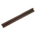 Set 3 profile de colt exterior, rotunjit, pentru imbinarea panourilor cristal carbon si carbune de bambus, Naimeed D6330, aluminiu, 300x0.5cm, Bronz