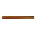 Set 3 profile de colt exterior, ascutit, pentru imbinarea panourilor cristal carbon si carbune de bambus, Naimeed D6332, aluminiu, 300x0.5cm, Auriu