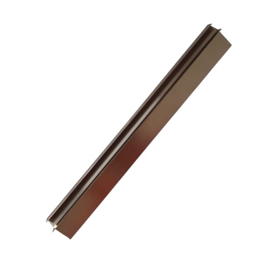 Set 3 profile de colt exterior, ascutit, pentru imbinarea panourilor cristal carbon si carbune de bambus, Naimeed D6333, aluminiu, 300x0.5cm, Bronz Set 3 profile de colt exterior, ascutit, pentru imbinarea panourilor cristal carbon si carbune de bambus, Naimeed D6333, aluminiu, 300x0.5cm, Bronz