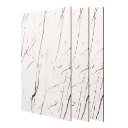 Set 3 panouri cristal carbon, Naimeed D6646, ultrarezistent, flexibil, ignifug, 120x89cm, 5mm grosime, tehnologie moderna, rezistent la umezeala