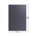 Panou cristal carbon, Naimeed D6664, ultrarezistent, flexibil, ignifug, 120x89cm, 5mm grosime, tehnologie moderna, rezistent la umezeala