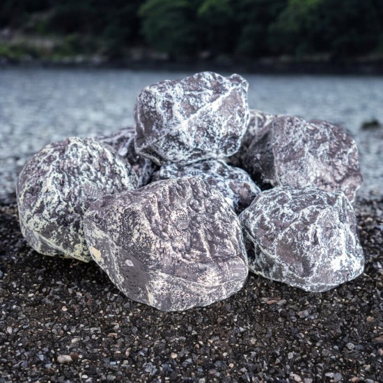 Set 8 x Pietre decorative din polistiren, aspect natural, usor de curatat, Naimeed D6525